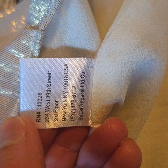 Parker silk shimmering gold camisole - Picture 11 of 13